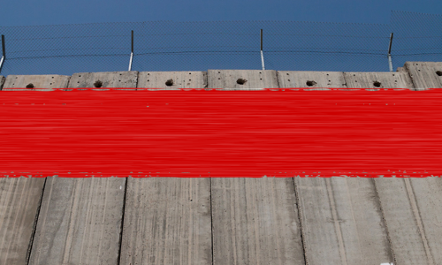 Wij trekken de rode lijn. Tegen genocide. 