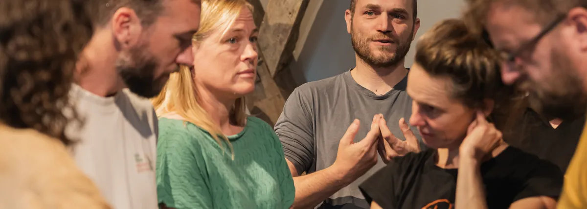 Wanneer jij vastloopt, kan ik ademen voor twee.