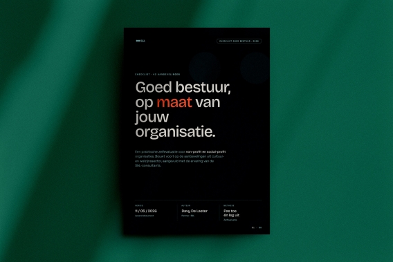 Checklist goed bestuur