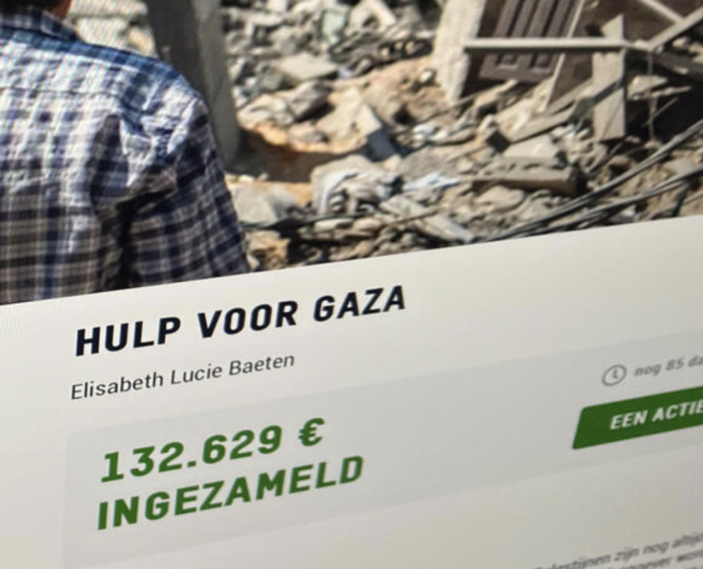 Een succesvol statement op de rode loper voor Oxfam Een succesvol statement op de rode loper voor Oxfam